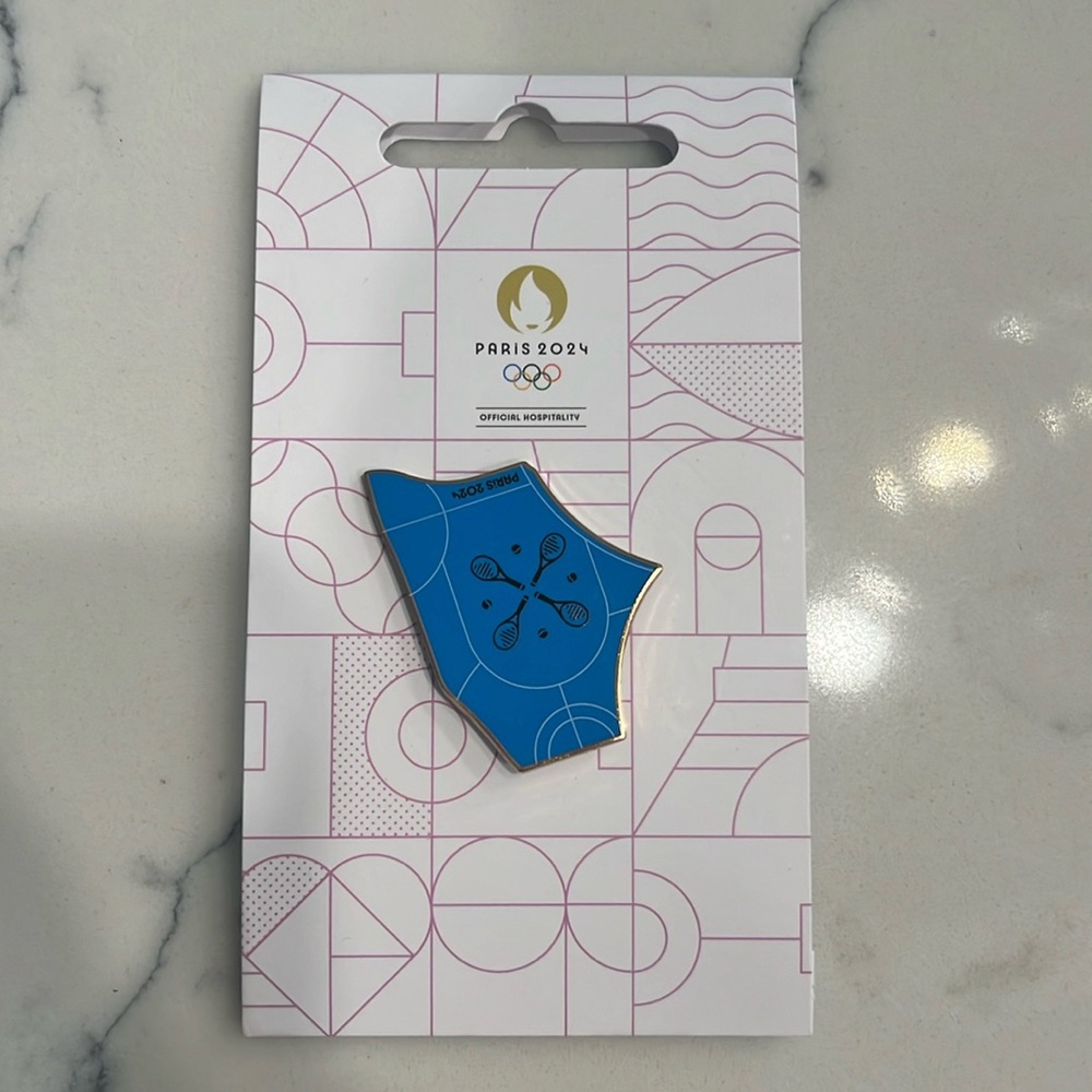 Paris 2024 Olympic Tennis pin